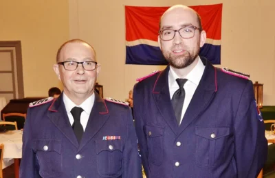 Verabschiedet - Michael H&uuml;bner (li ), Verpflichtet - Nico Holz 