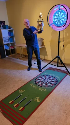 Dartssieger Wilfried 