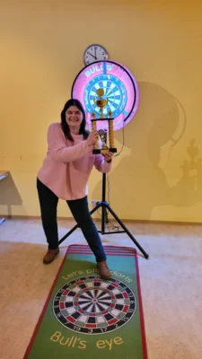 Dartssiegerin Anne 