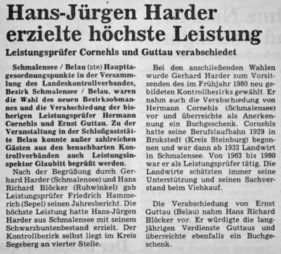 Schmalenseer im (Milch-)Kontrollbezirk, SZ 25 02 1981 