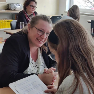 Foto des Albums: Politik zum Anfassen: Speed-Dating mit Politikerinnen und Politikern an der Regelschule „Anna Sophia“ (28.​01.​2026)