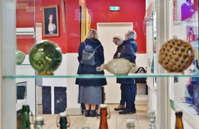 Die  Gruppe des SHHB-OV im Museum 