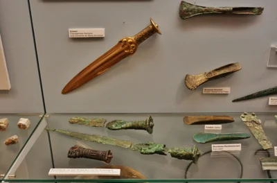 Bronzefunde im Kreismuseum Pl&ouml;n 