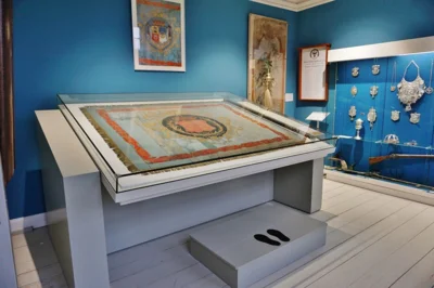 Fahne der Pl&ouml;ner B&uuml;rgersch&uuml;tzengilde 