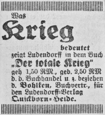 Totaler Krieg SKTB 10 03 1936 