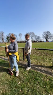 Foto des Albums: Arbeitseinsatz auf dem Sportplatz am 07.03.02026