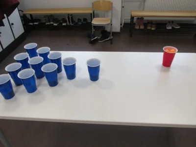 Das Pong Spiel machte viel Spa&szlig;! 