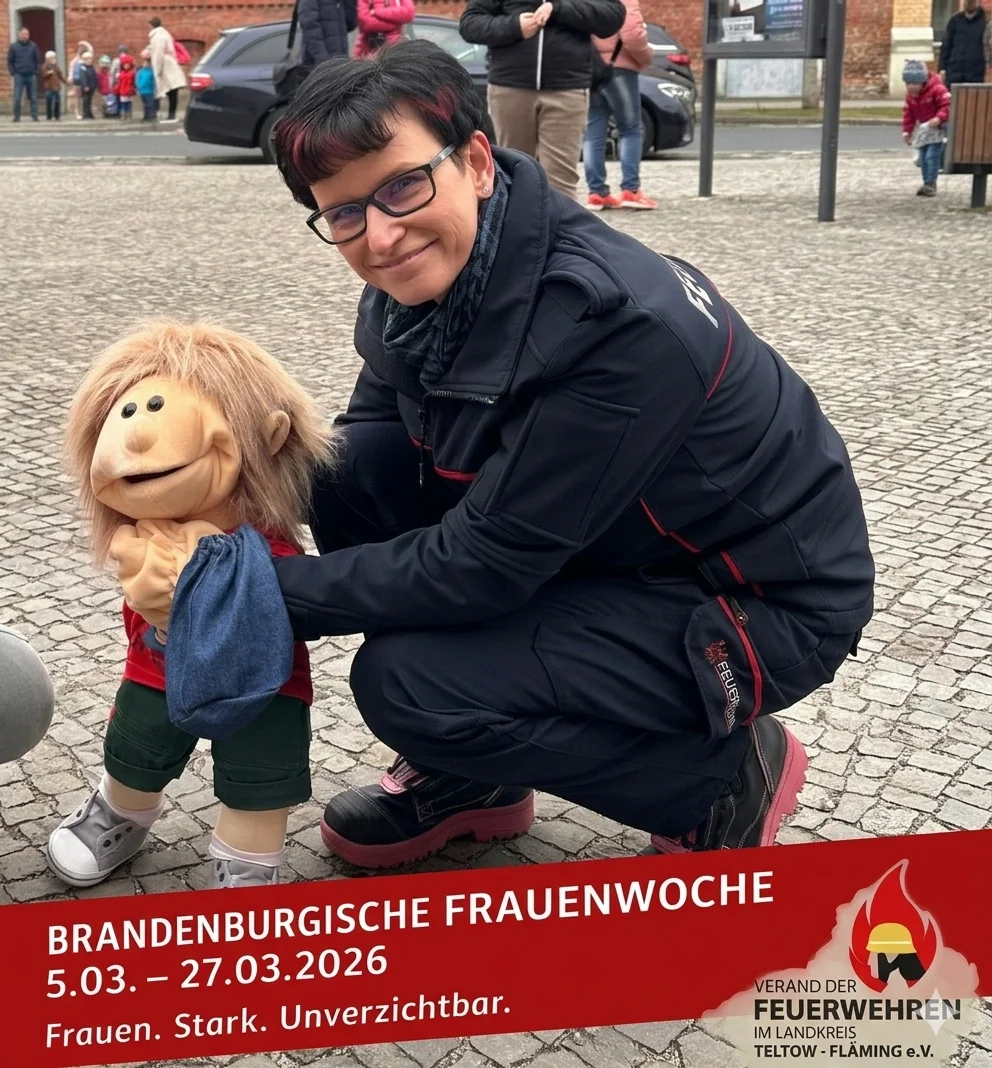 Bild: Brandschutzerziehung in Nuthe-Urstromtal