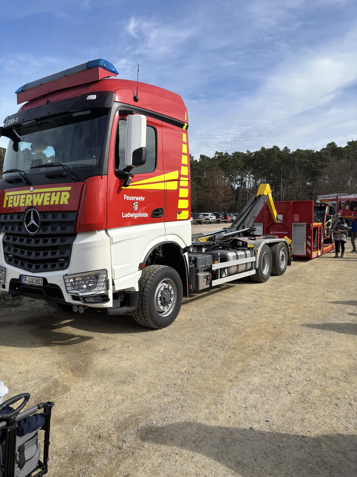 Bild: Vielen Dank Feuerwehr Ludwigsfelde