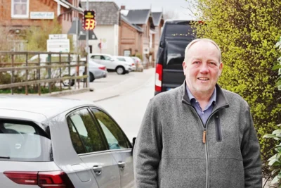 Leicht im roten Bereich - auch das wird angezeigt 