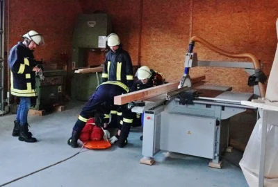 Aufgefundene Person wird reanimiert 