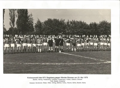 Fu&szlig;ballschiedsrichter Helmut Siebke, 23 05 1976 
