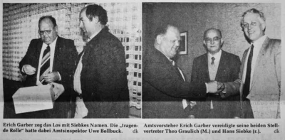 Konstituierung des Amtsausschusses, SZ 17 05 1986 