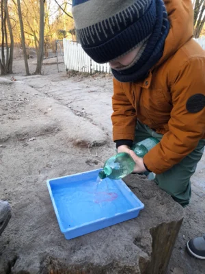 hier entstehen Eisbilder 
