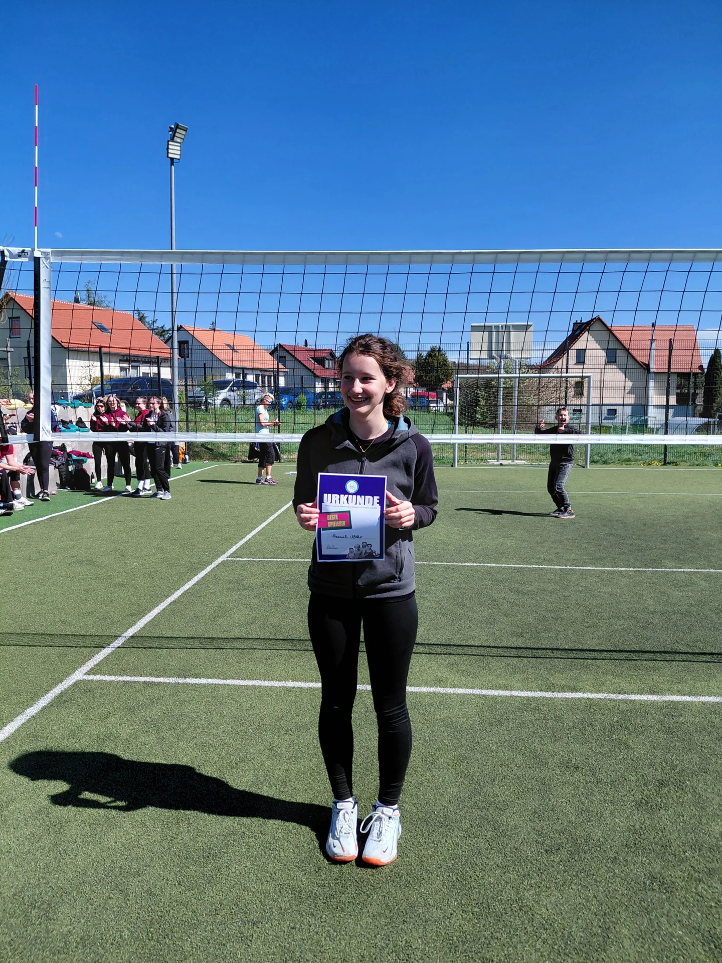 Bild: Hannah Stöhr (beste Spielerin)