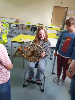 Foto des Albums: Besuch des Musikvereins Wollbach im Schulhaus Hollstadt
