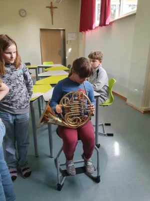 Foto des Albums: Besuch des Musikvereins Wollbach im Schulhaus Hollstadt