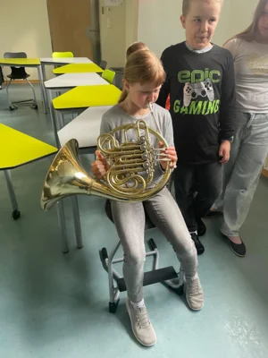 Foto des Albums: Besuch des Musikvereins Wollbach im Schulhaus Hollstadt