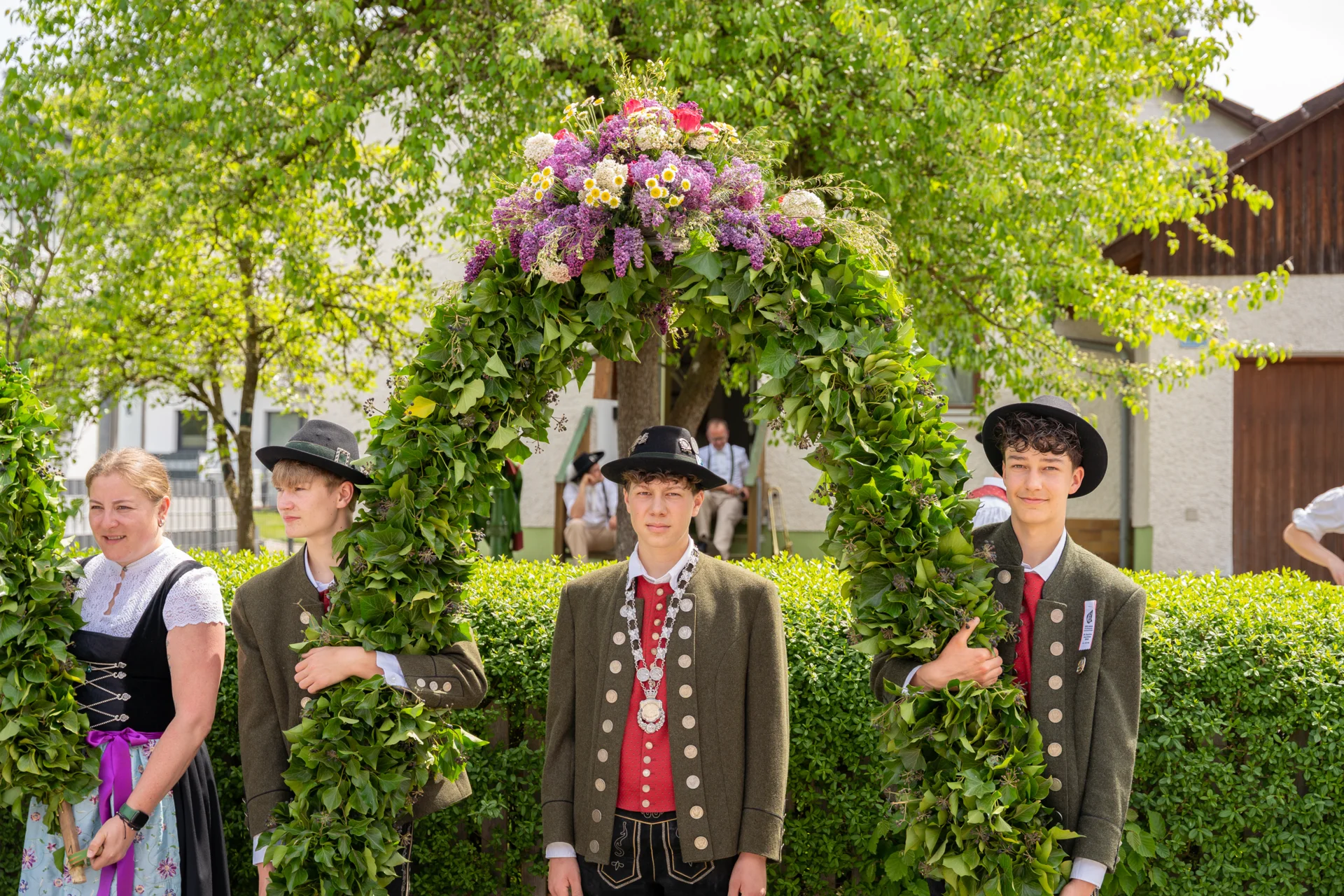Bild: Festumzug Gannertshofen