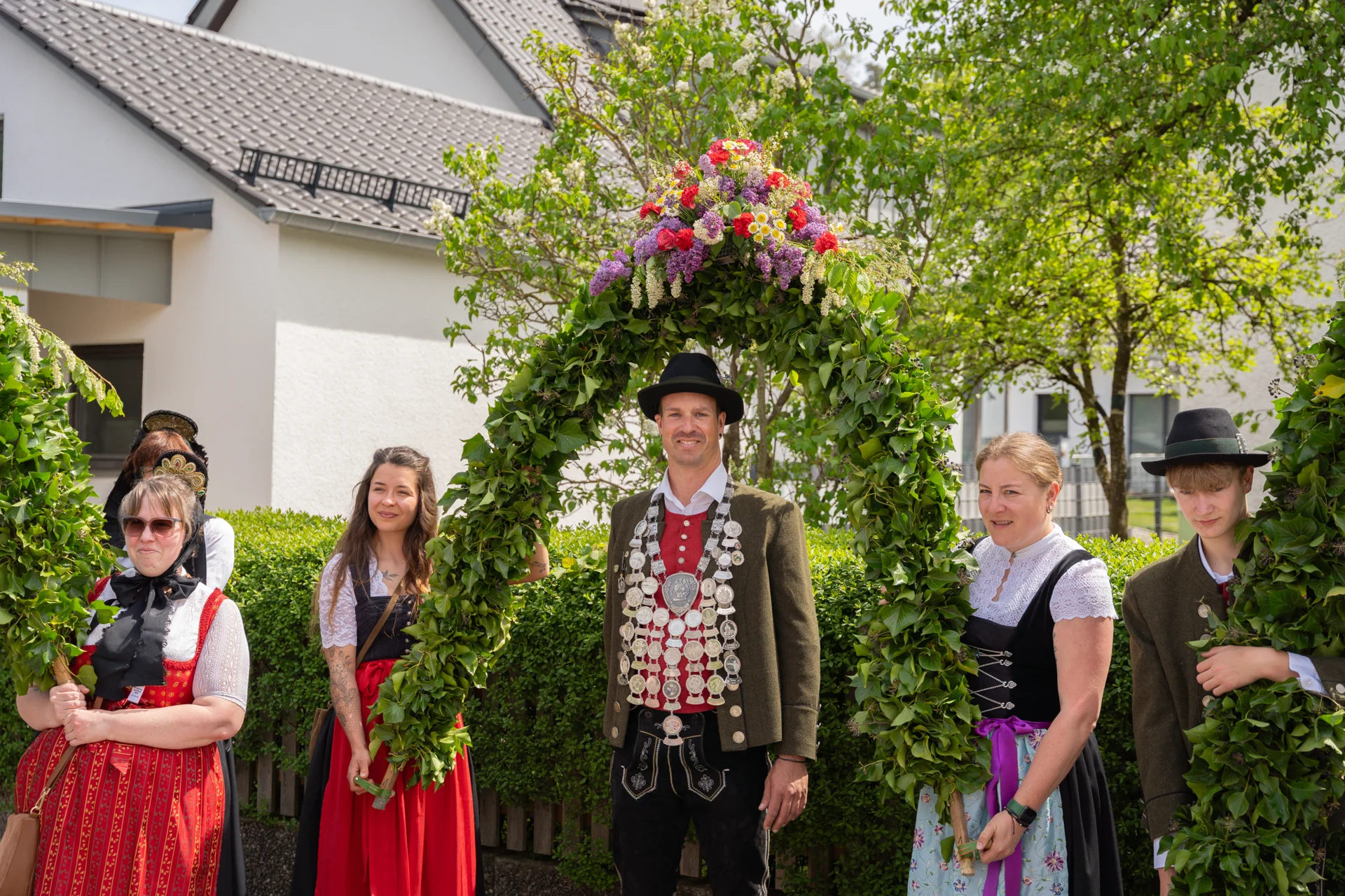 Bild: Festumzug Gannertshofen