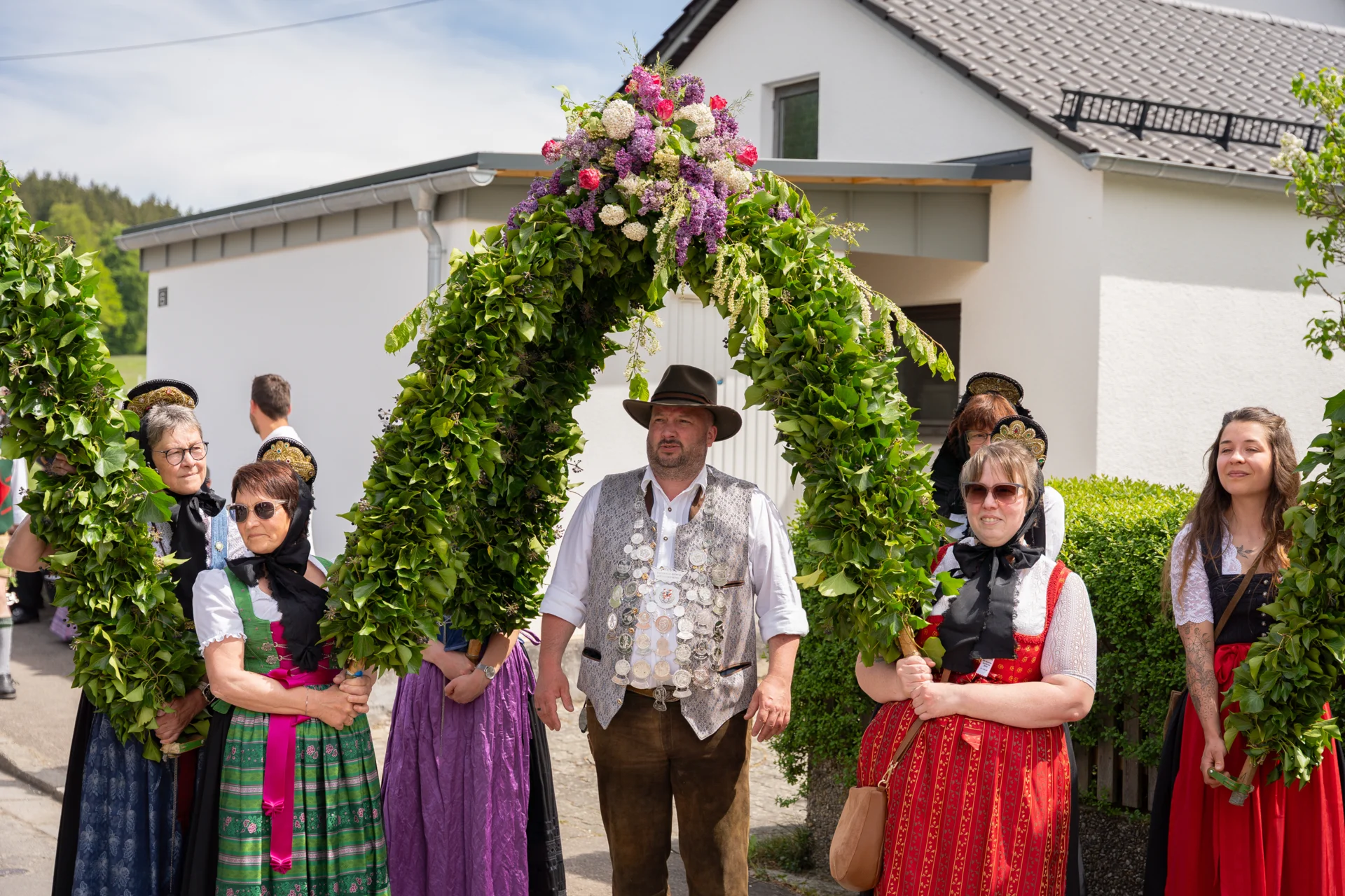Bild: Festumzug Gannertshofen