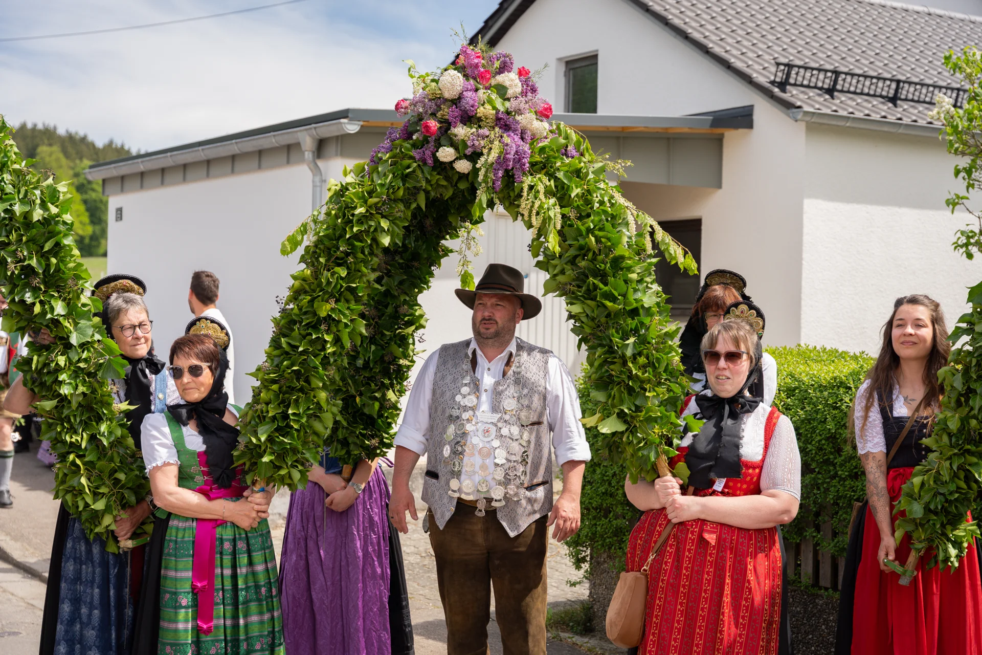 Bild: Festumzug Gannertshofen