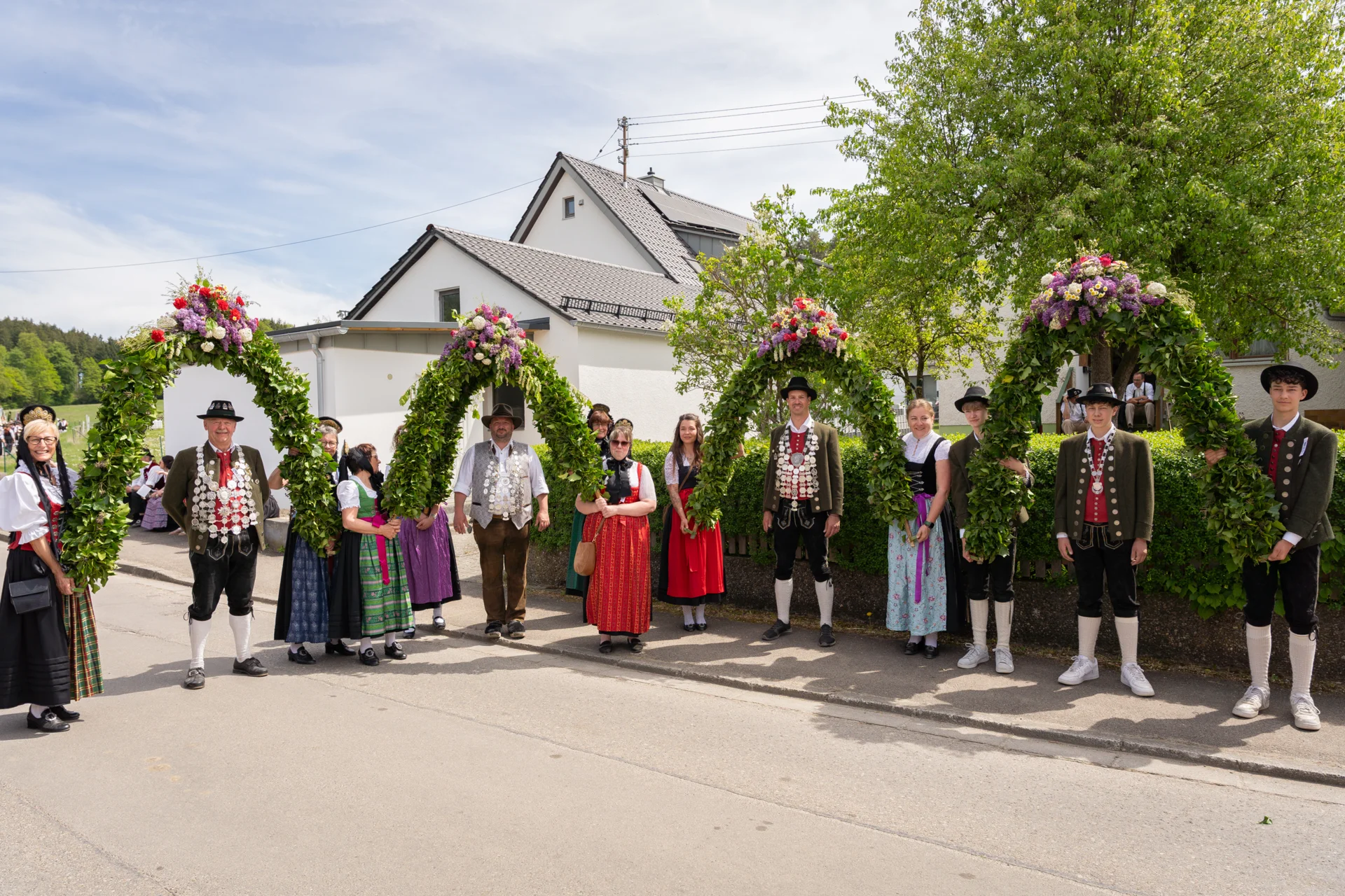 Bild: Festumzug Gannertshofen