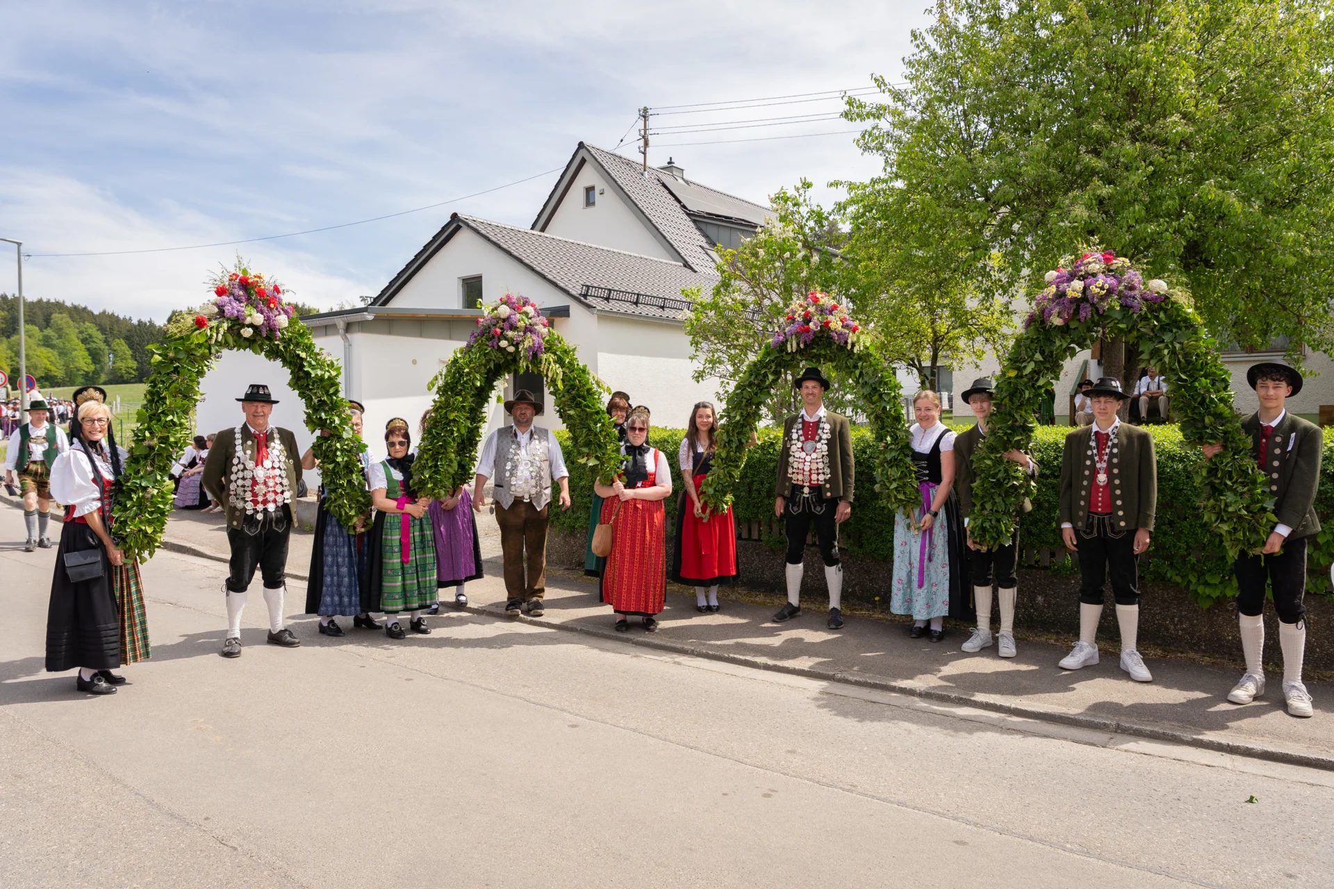 Bild: Festumzug Gannertshofen