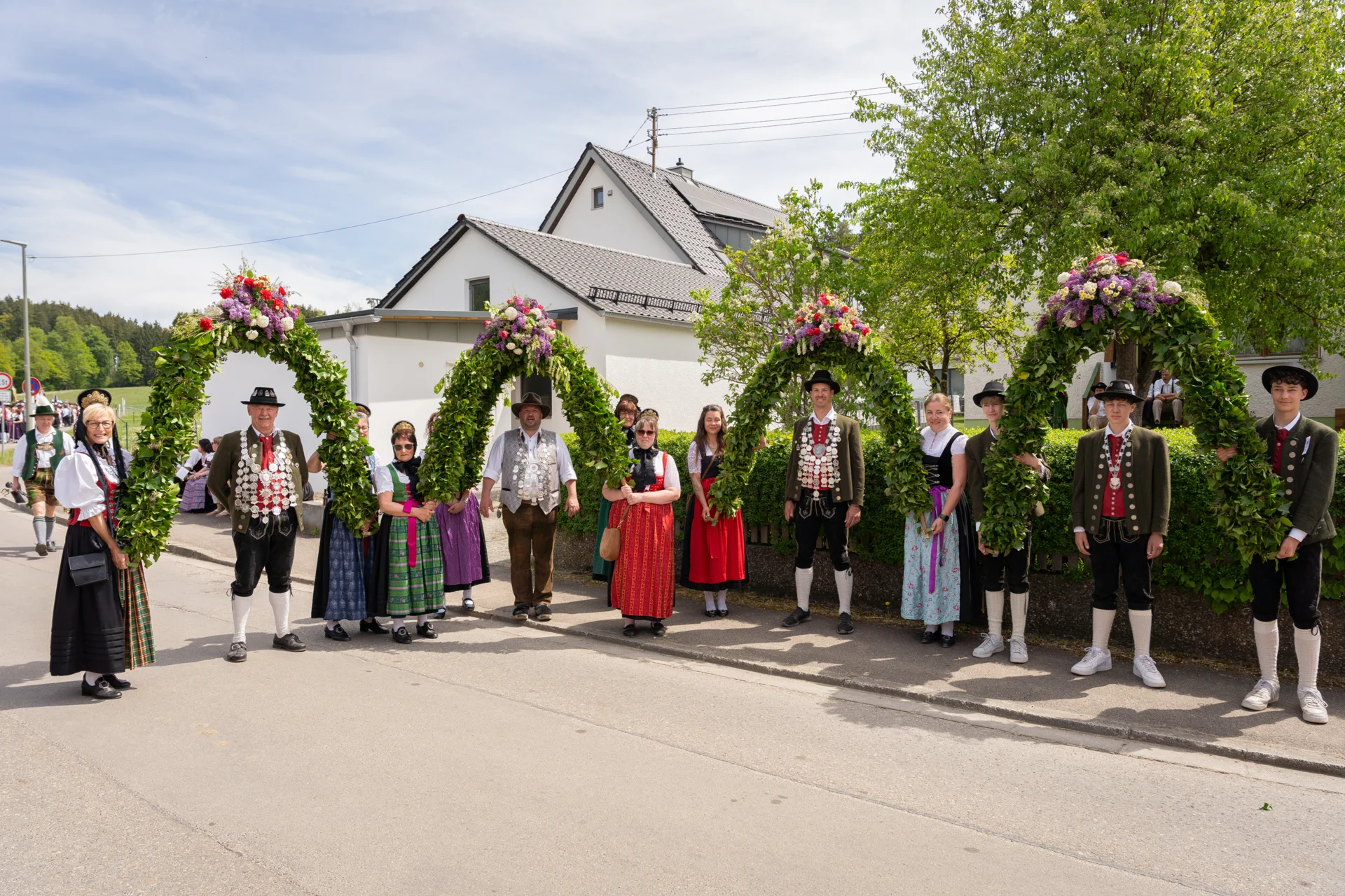 Bild: Festumzug Gannertshofen
