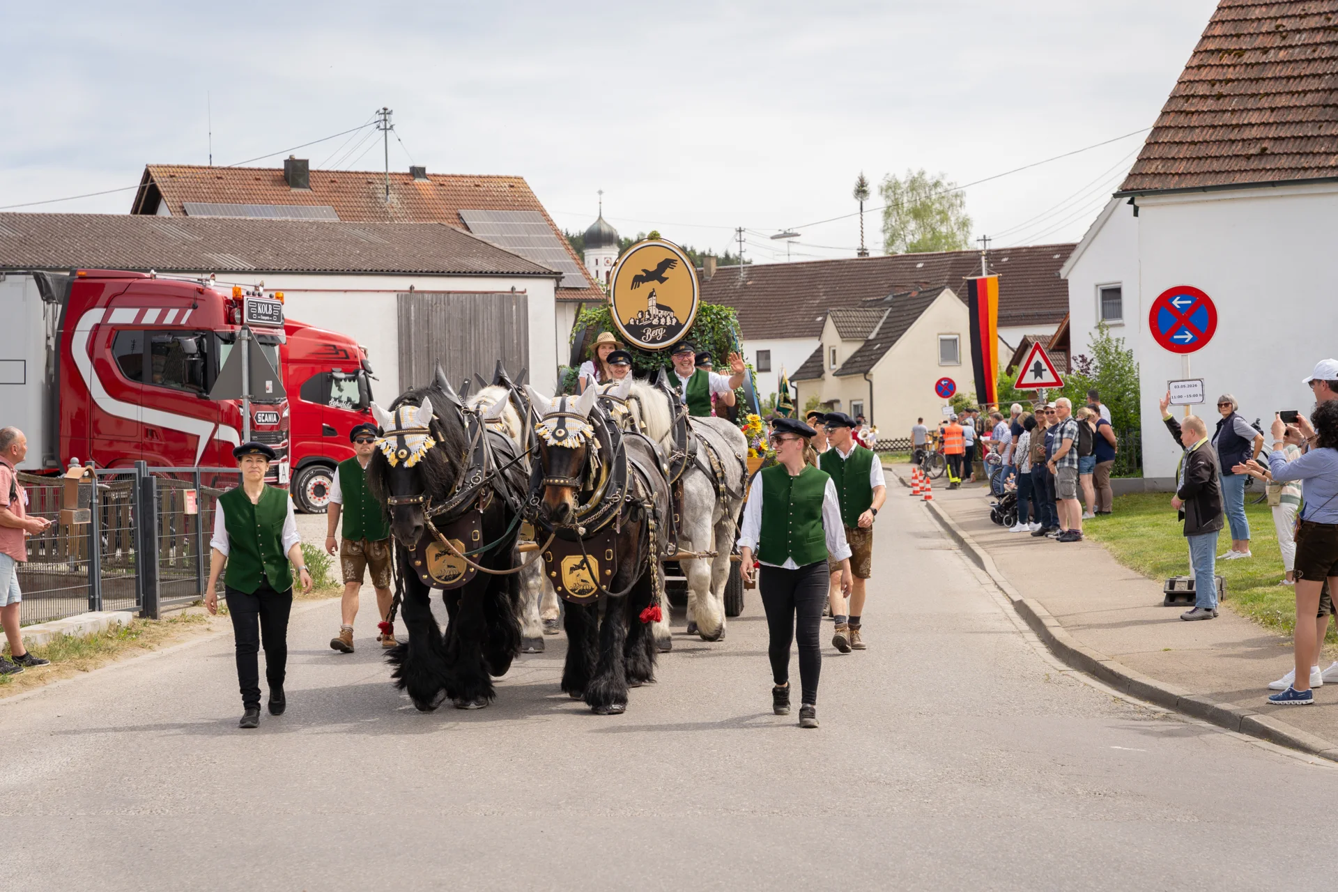 Bild: Festumzug Gannertshofen