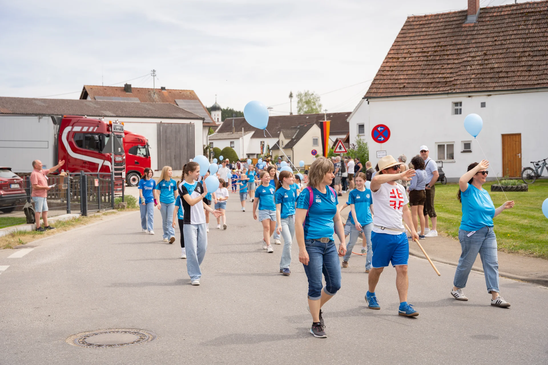 Bild: Festumzug Gannertshofen