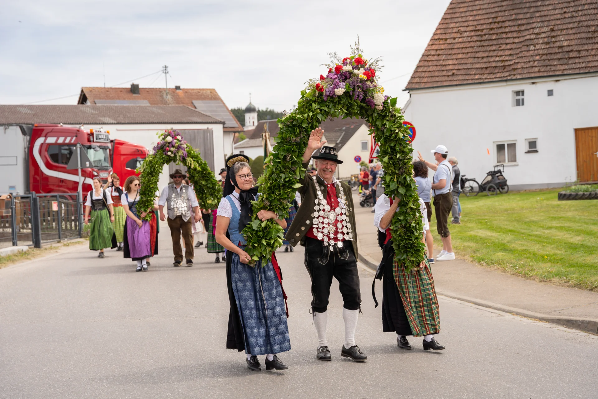 Bild: Festumzug Gannertshofen