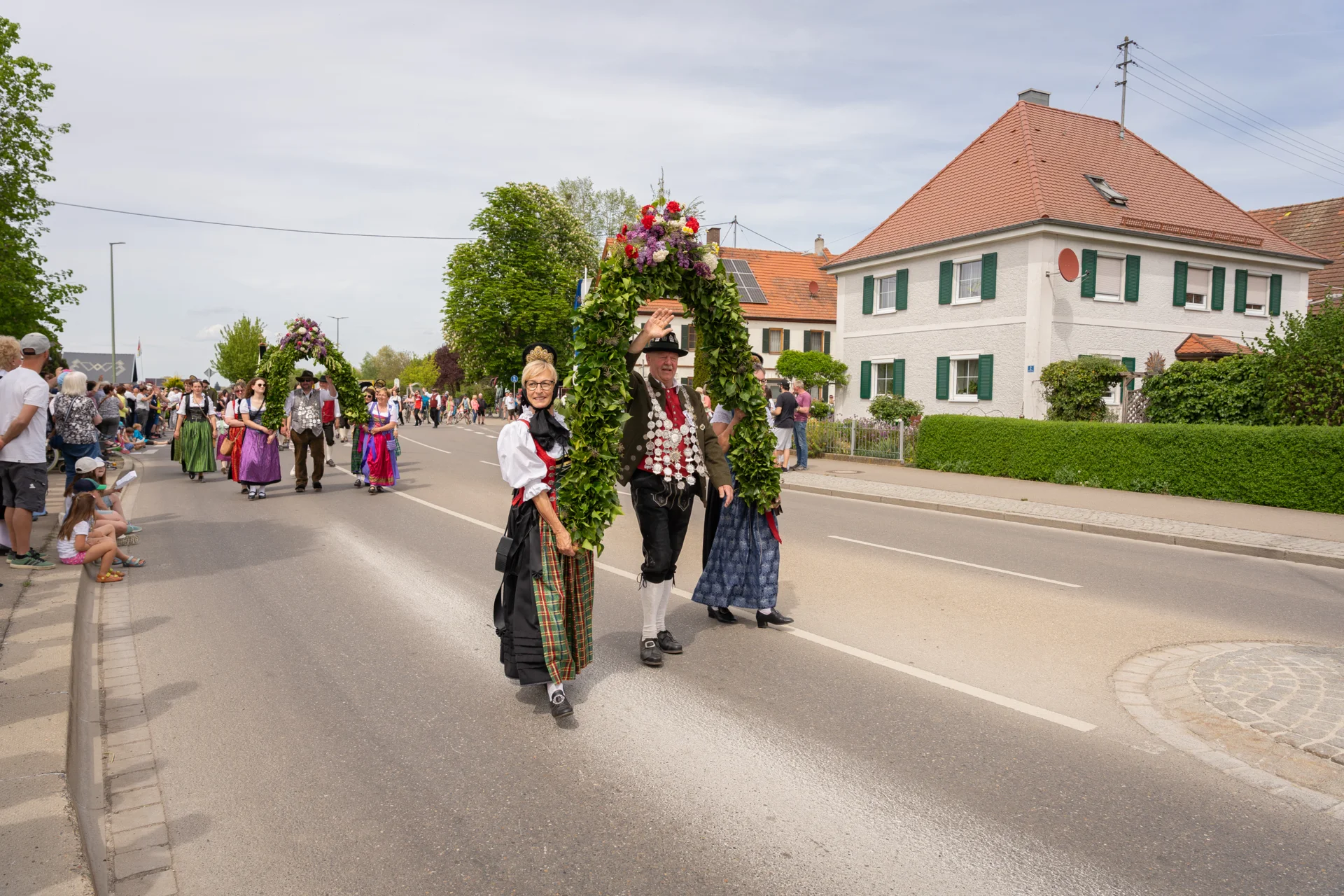 Bild: Festumzug Gannertshofen