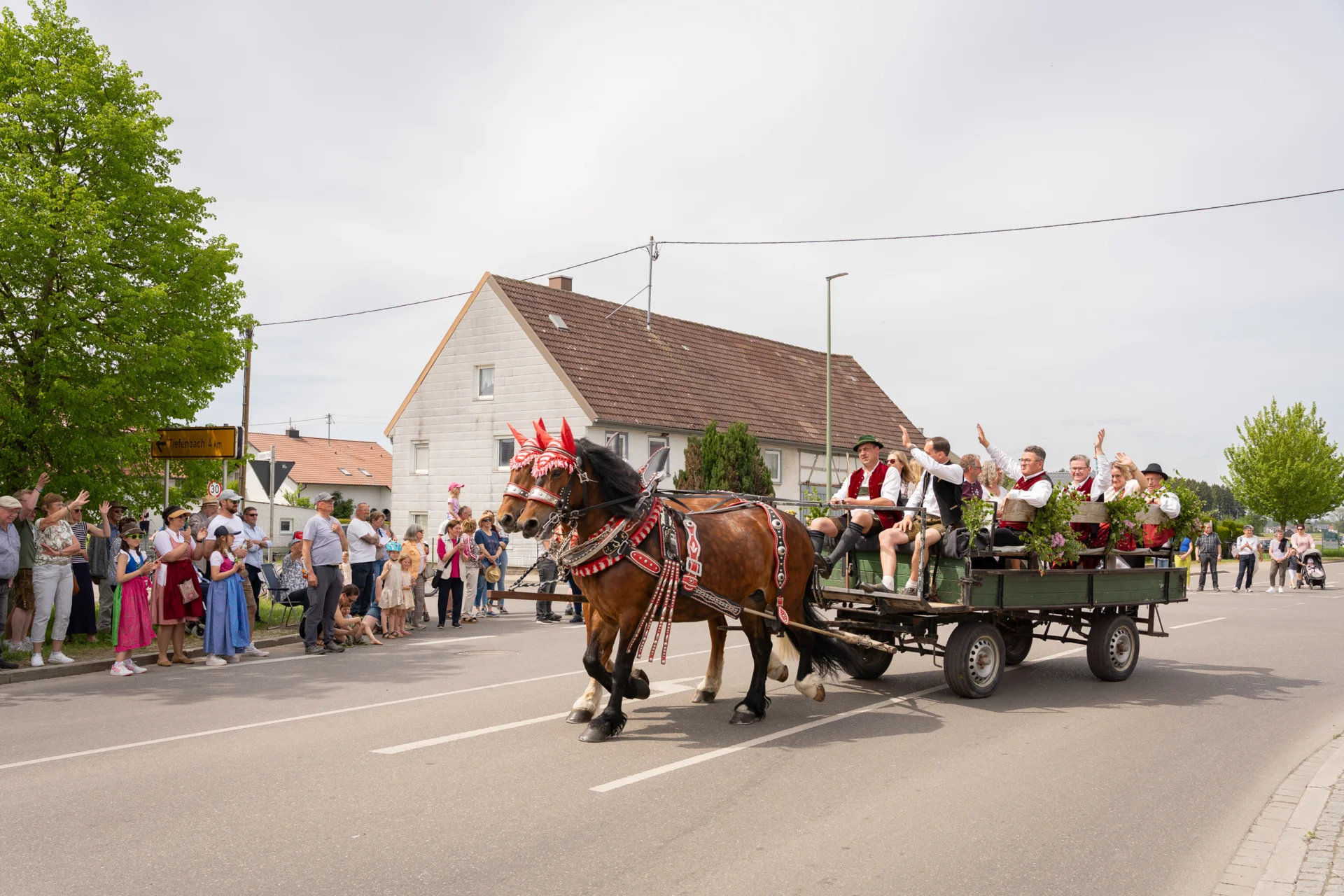 Bild: Festumzug Gannertshofen