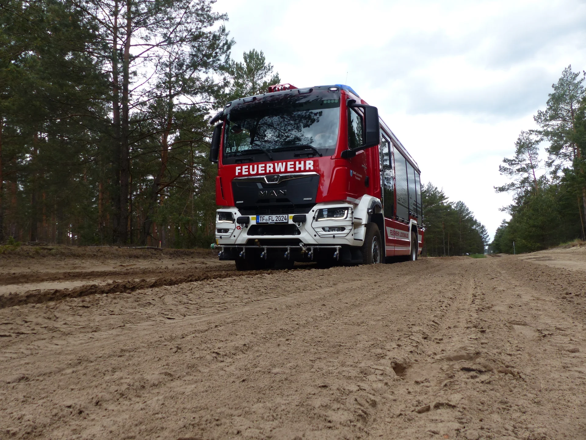 Bild: Fahrt im Lockersand