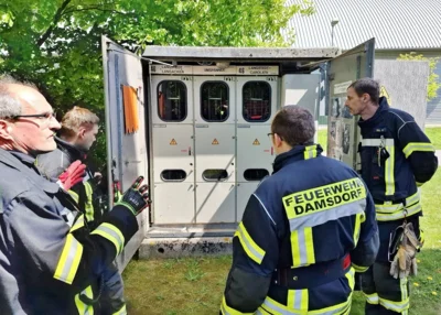 Spannung bei Einweisung in Hochspannung 