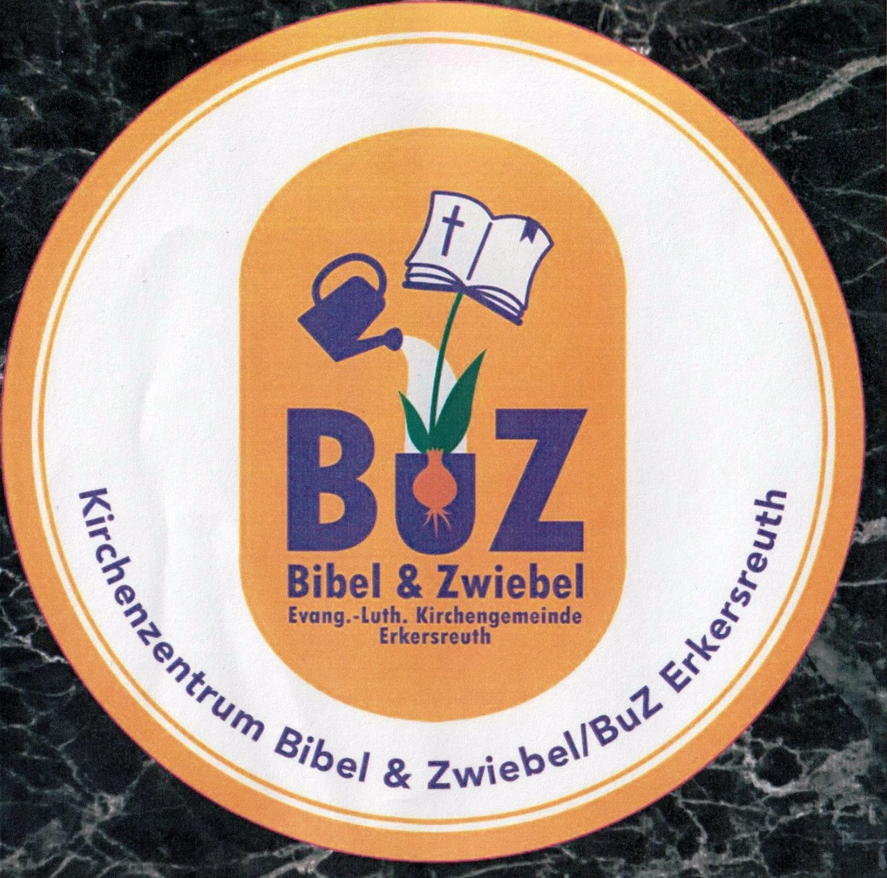Bild: Bierfilzl mit BuZ-Logo