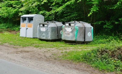 Die Container wurden - noch provisorisch - umgestellt 