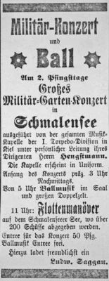 Gartenkonzert und Flottenman&ouml;ver,SKTB 26 05 1906 