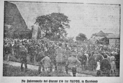 SA-Fahnenweihe in Bornh&ouml;ved, SKTB 24 06 1931 
