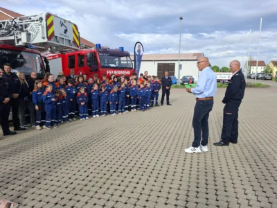 Foto des Albums: Scheckübergabe Jugendfeuerwehren Stadt Pritzwalk