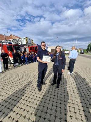 Foto des Albums: Scheckübergabe Jugendfeuerwehren Stadt Pritzwalk
