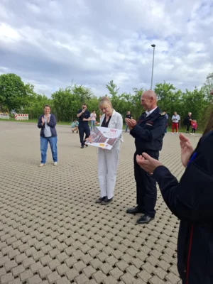 Foto des Albums: Scheckübergabe Jugendfeuerwehren Stadt Pritzwalk