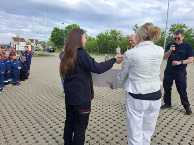 Foto des Albums: Scheckübergabe Jugendfeuerwehren Stadt Pritzwalk