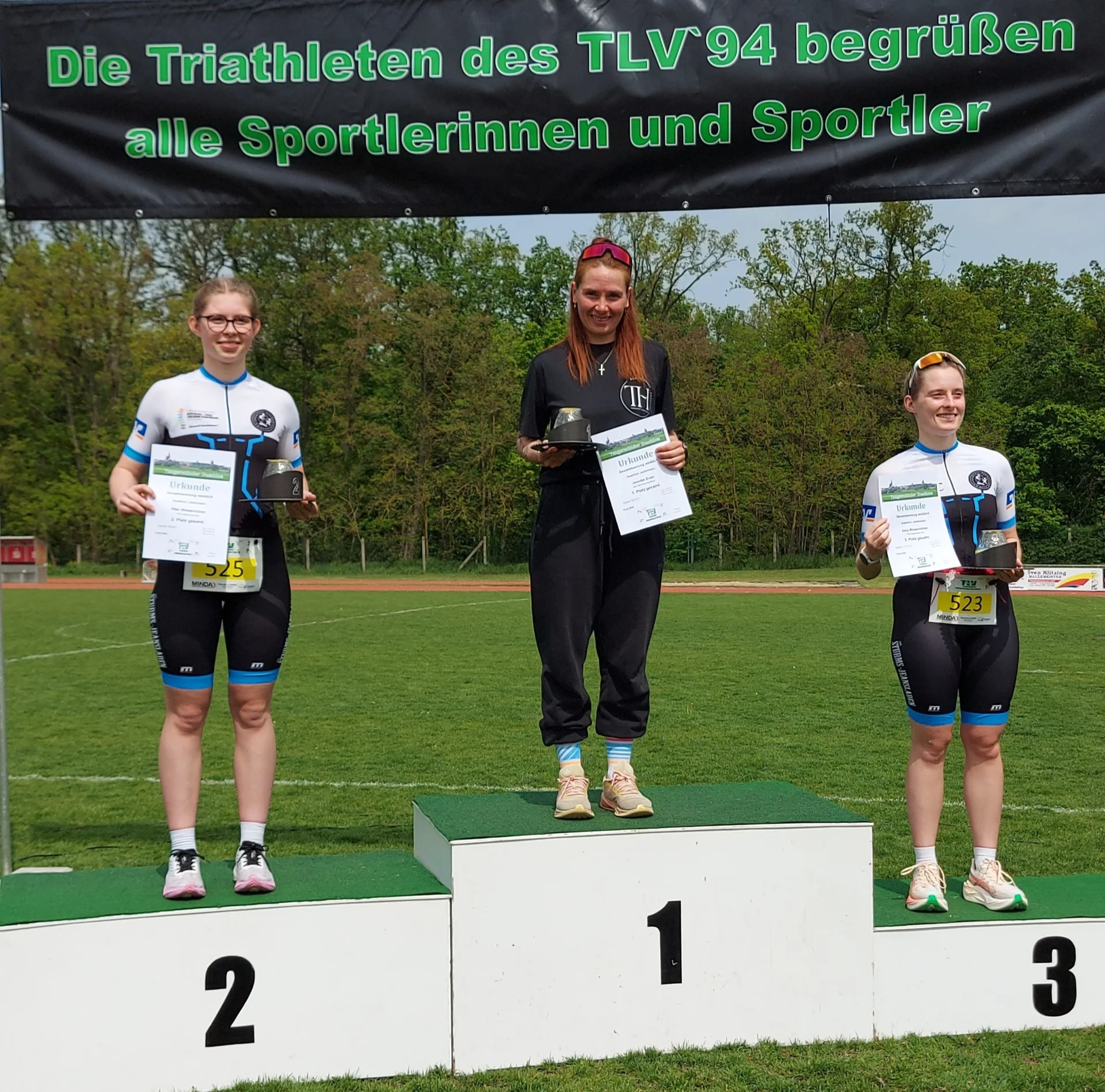 Bild: Siegerehrung Jedermann Frauen