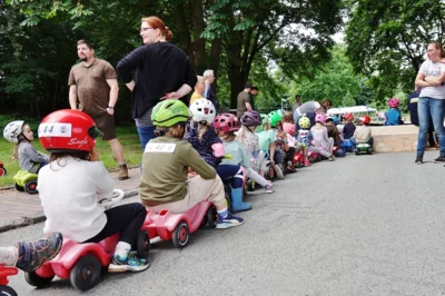 Insgesamt 47 Kinder in den Rennen der J&uuml;ngeren 