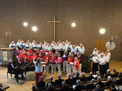 Foto des Albums: Konzert am 6.6.2026 mit dem Männerchor Germania Opladen, Amersfoorts Mannenkoor (Niederlande) und dem Damenchor Bergisches Echo