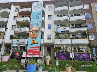 Der Blumenblock  (Bild vergr&ouml;&szlig;ern)