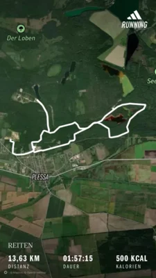 Foto des Albums: Naturparkritt zum „Plessaer Sommerzauber“