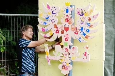 Wie immer pr&auml;parierte Rolf Goy den Vogel 